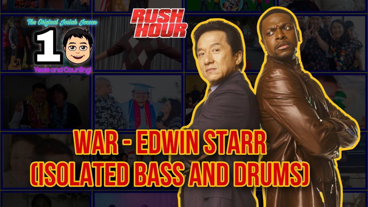 War - Edwin Starr (Isolated Bass and Drums)