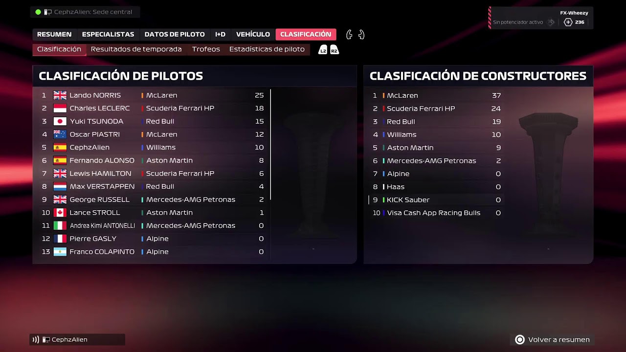 MODO PILOTO VS Samolo 1 Australia