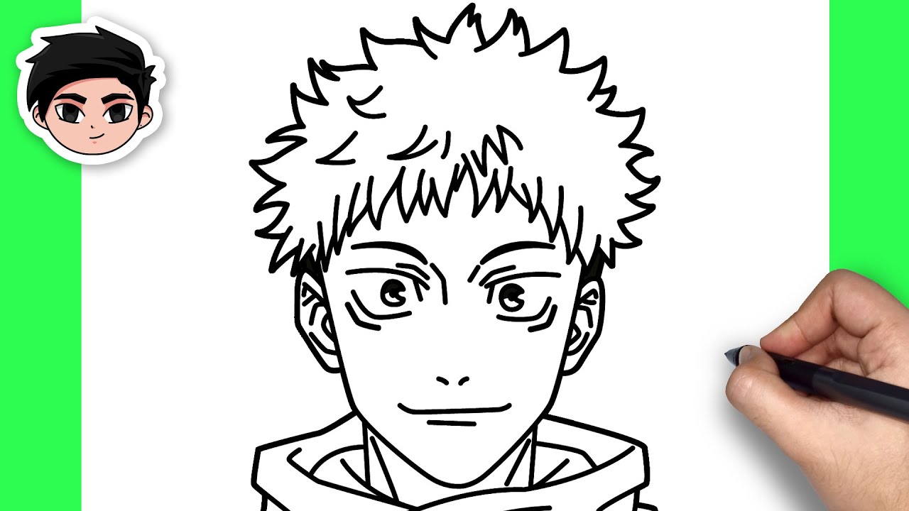 Como Dibujar Itadori Yuji (Jujutsu Kaisen)