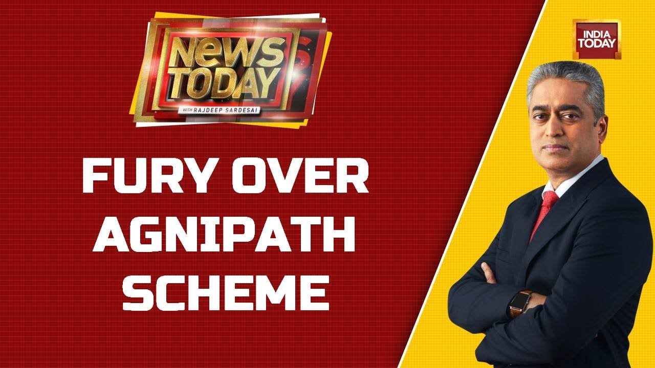 News Today With Rajdeep Sardesai LIVE: Fury Over Agnipath Scheme Rages On, Will Govt Dilute Scheme?
