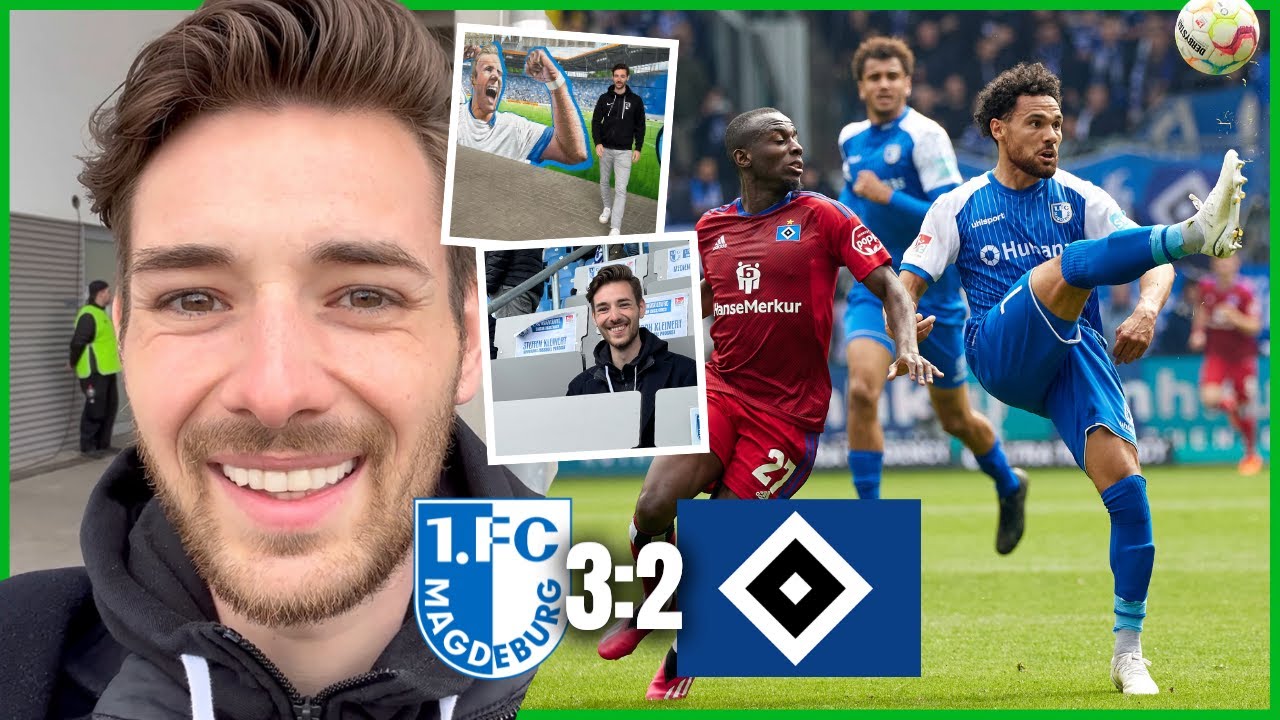 Zu BESUCH beim ALTEN VEREIN 🔥 | 1. FC Magdeburg vs. HSV (3:2) Stadion Vlog