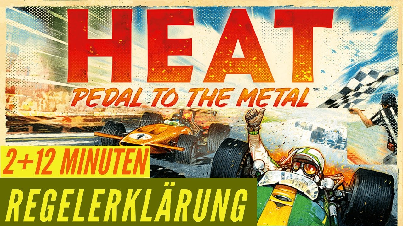 Heat Regeln Anleitung Brettspiel Rennspiel Regelvideo Days of Wonder