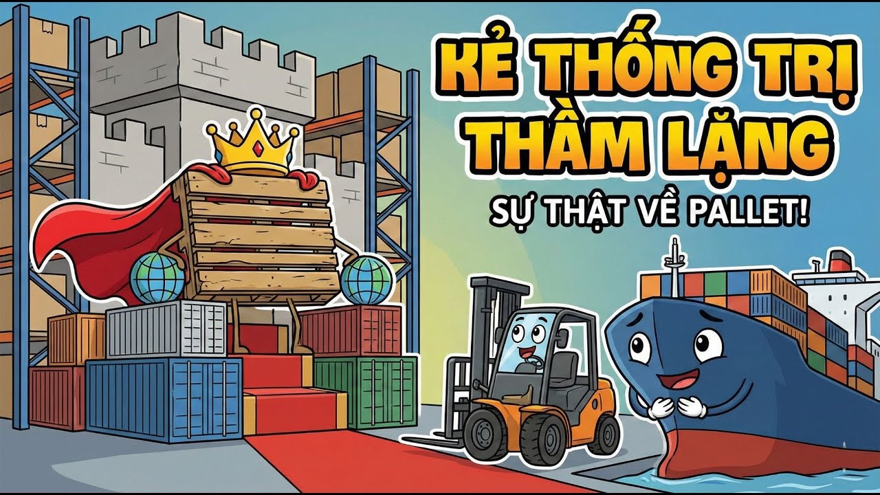 Lịch Sử Pallet: Từ Tấm Gỗ Vụn Đến Cuộc Cách Mạng Logistics Thế Giới