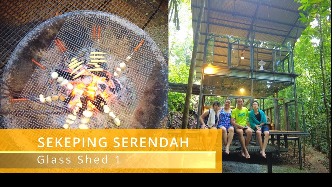 Selangor Family Trip - Sekeping Serendah @ Glass Shed 1 家庭旅行 - 森林玻璃屋,Sekeping Serendah, 雪兰莪