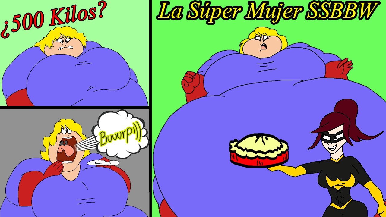 Cuentos SSBBW – Los pasteles infinitos / La super-mujer fitness P Balloon –