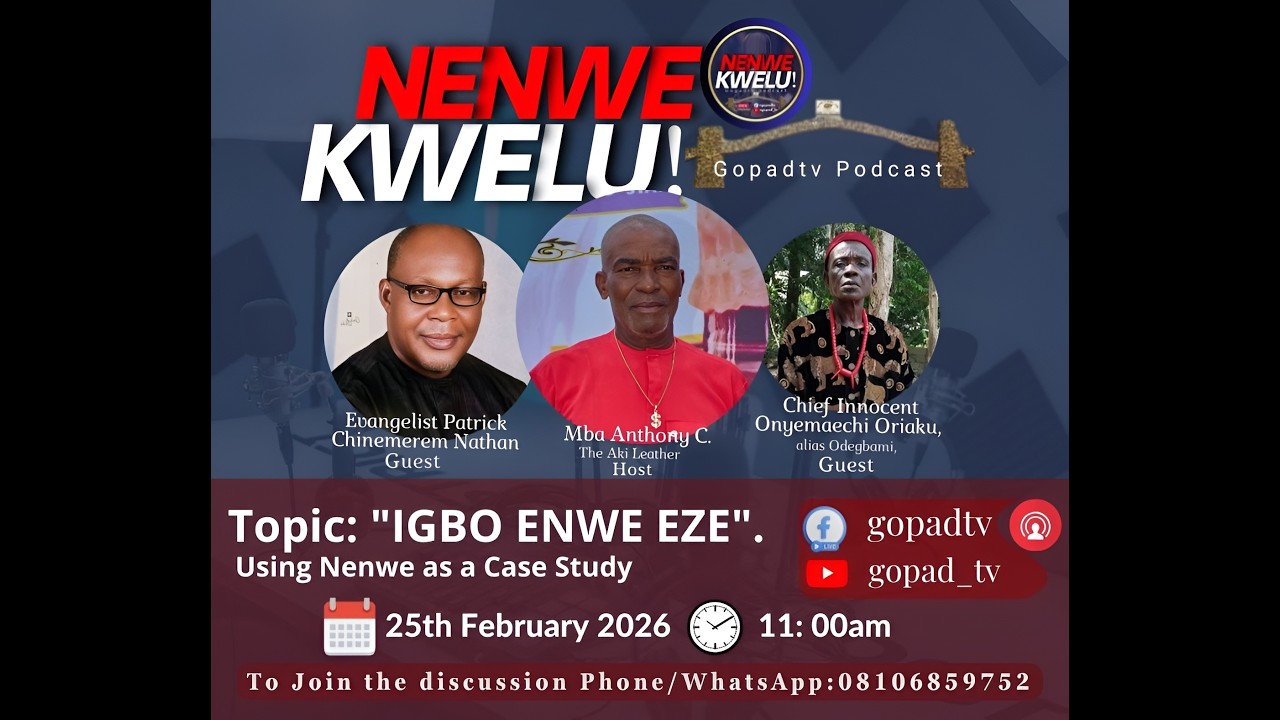 IGBO ENWE EZE. USING NENWE AS A CASE STUDY