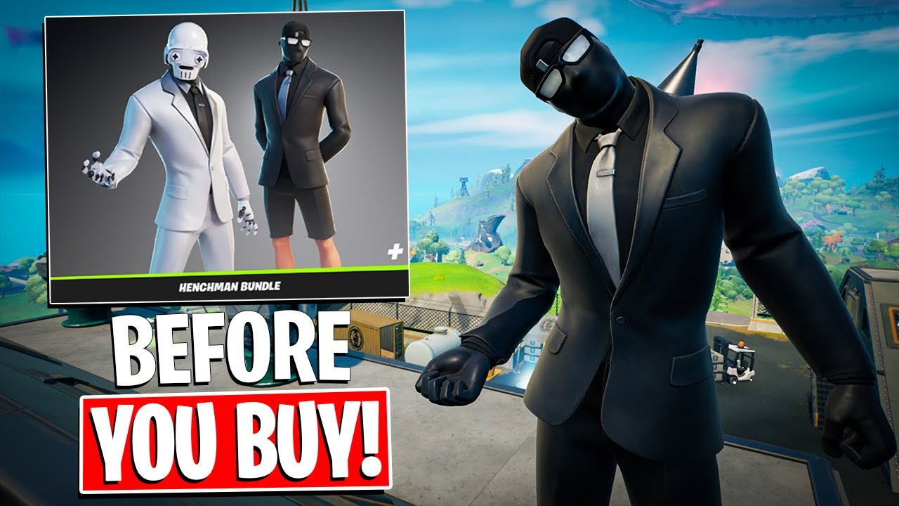*NEW* HENCHMAN BUNDLE Gameplay + Combos! Before You Buy (Fortnite Battle Royale)