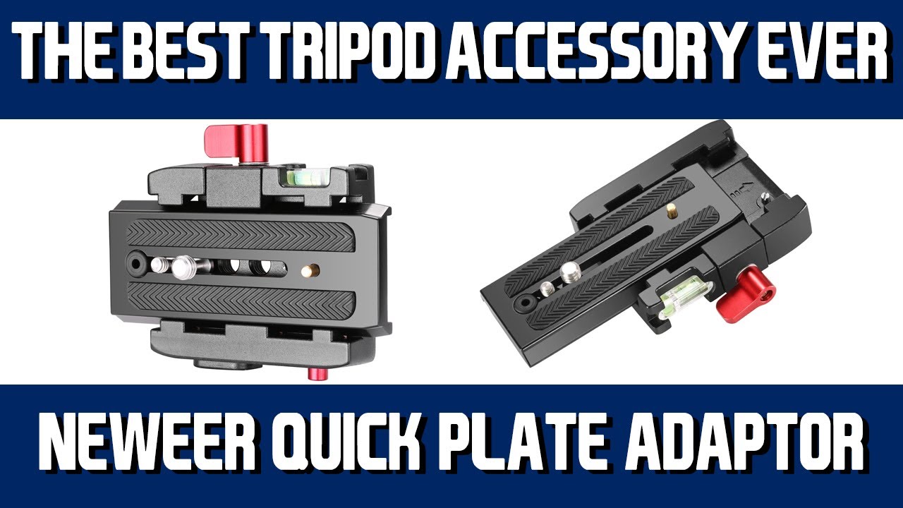 The Best Tripod Accessory Ever? - Neewer Aluminum Alloy Quick Shoe Plate Adapter Review