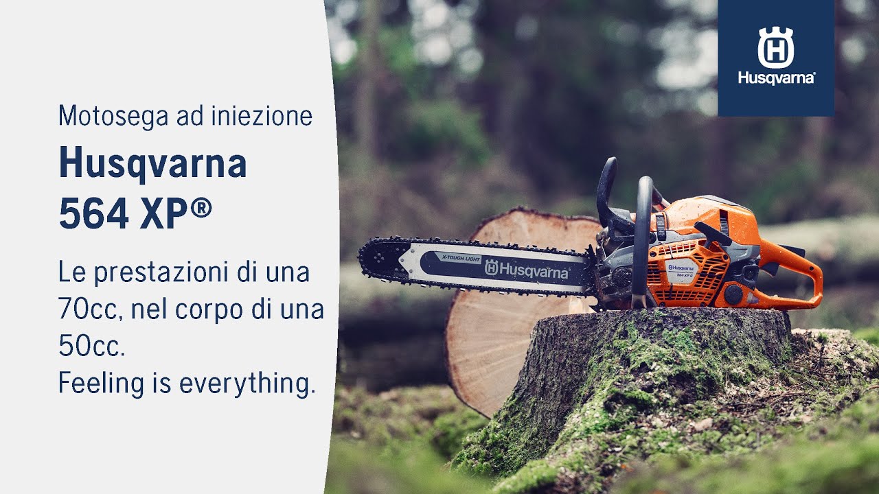Husqvarna 564 XP® - La Prima motosega Husqvarna Ad Iniezione di Carburante