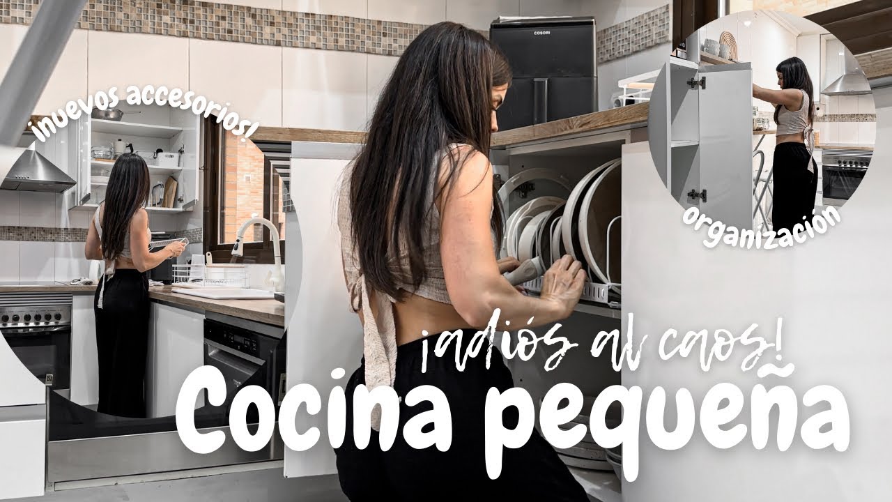 COCINA ¡PATAS ARRIBA! | Ideas💡de ALMACENAJE & ORDEN para ESPACIOS PEQUEÑOS #vlog