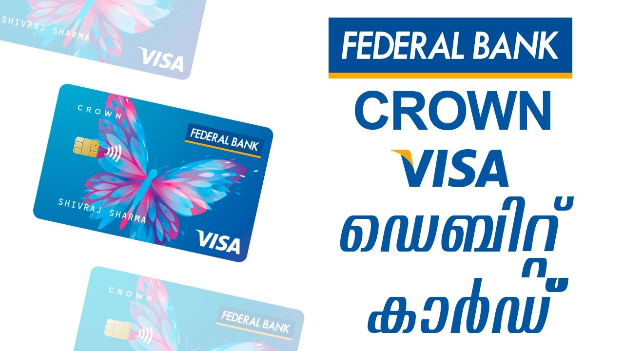 Federal Bank Crown Debit Card Unboxing | ATM Card