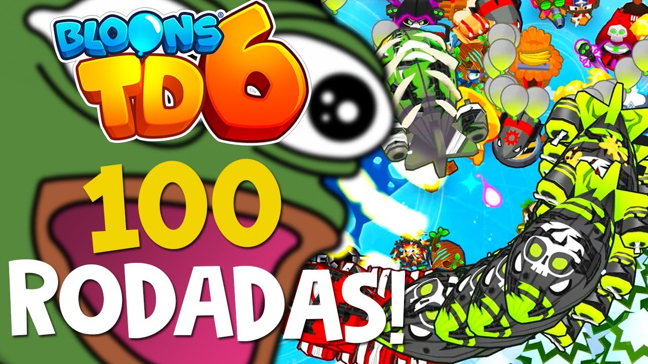 A Rodada 100 Do COOP Do Bloons TD 6 é INSANA!