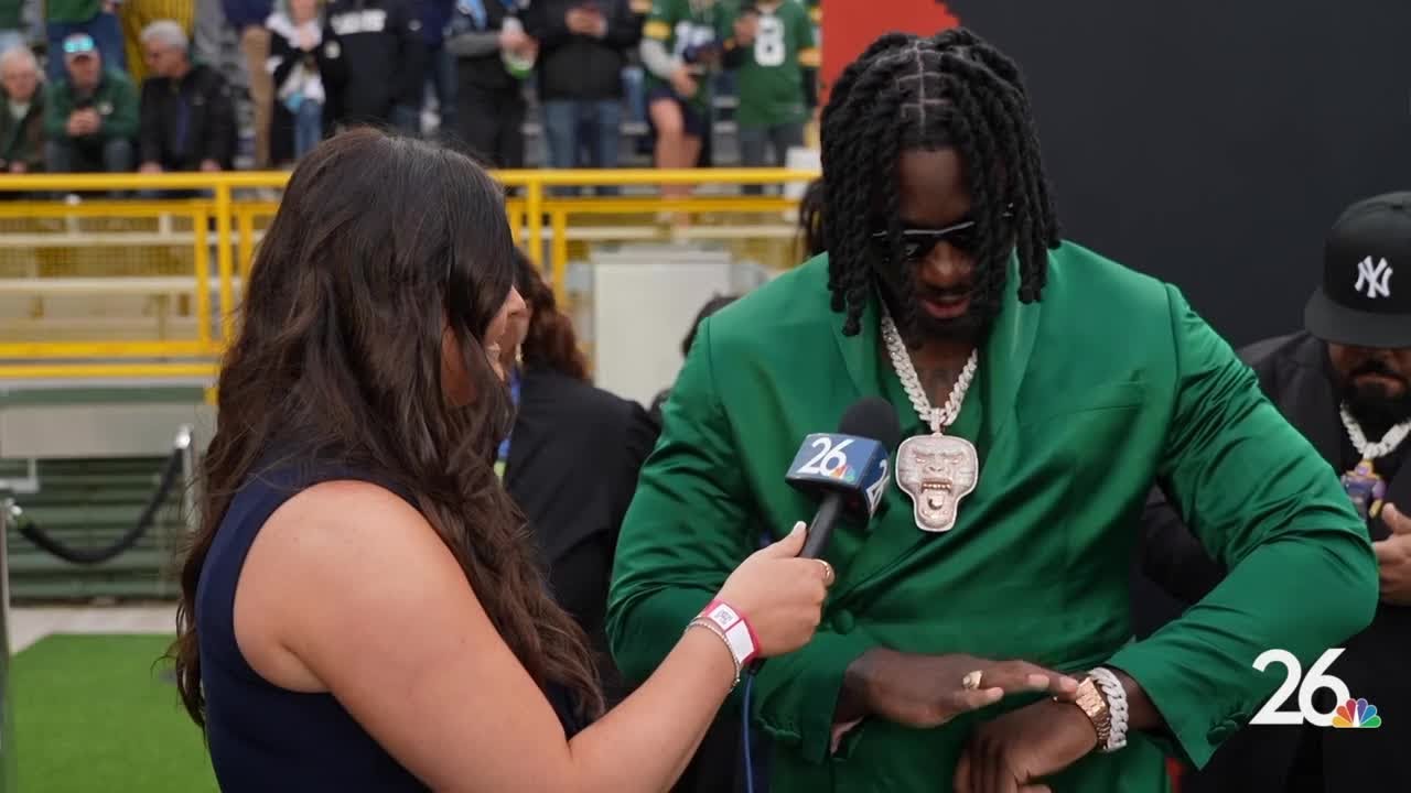 Shemar Stewart Red Carpet Interview NFL Draft