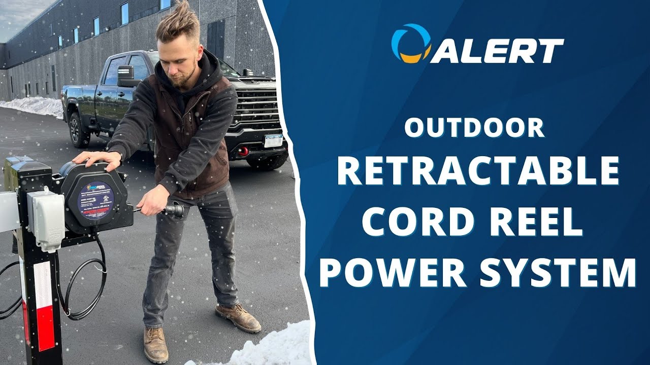 Outdoor Retractable Cord Reel Power System | Alert Reel Manufacturing