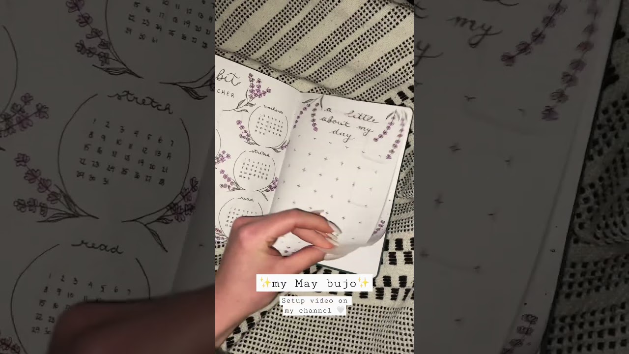 My 2023 May Bullet Journal Flip Trough  