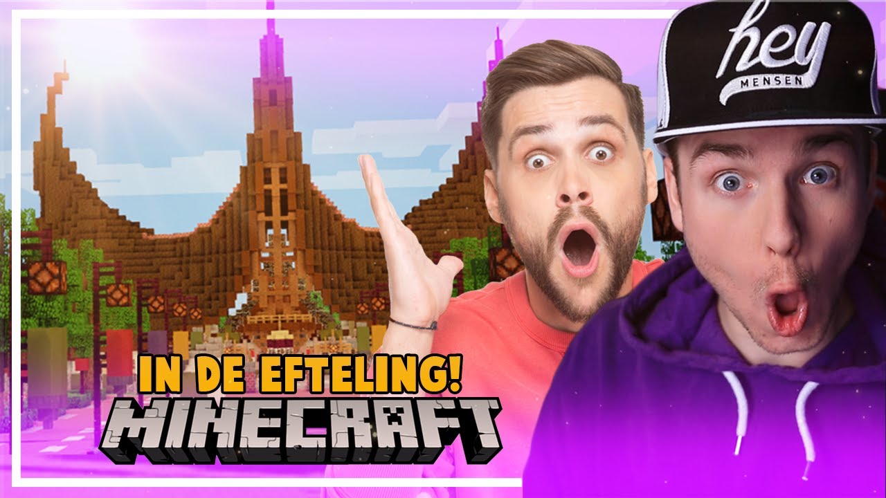 IN DE EFTELING !? - Minecraft met Teun