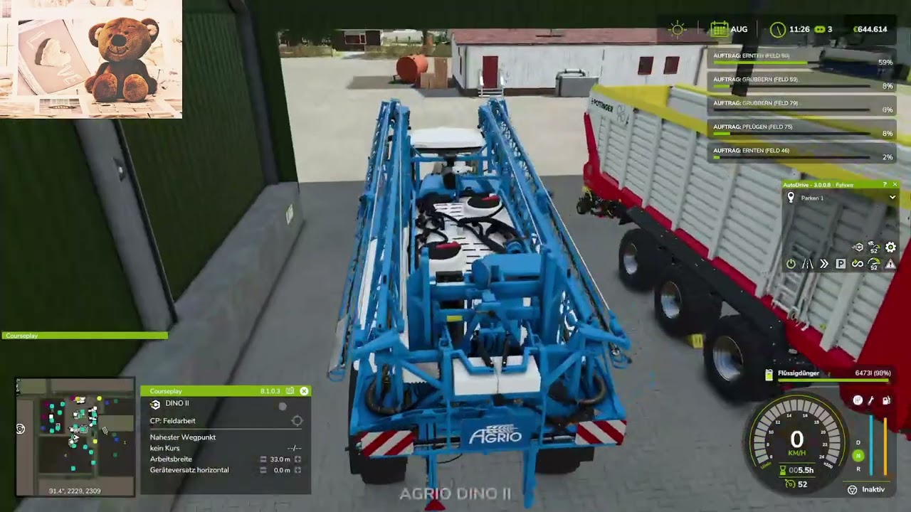 LS 25 NF Marsch 357 - Endlich ist unser 1050 frei !!!