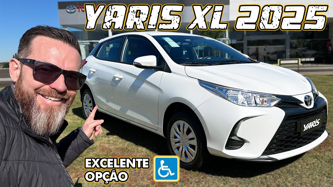TOYOTA YARIS XL 2025 - Excelente Opção Na Modalidade PCD!