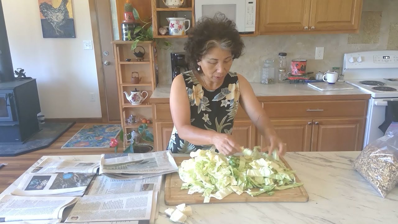 Drying cabbage-Chinese Cooking Tips from Aunt Juan Juan