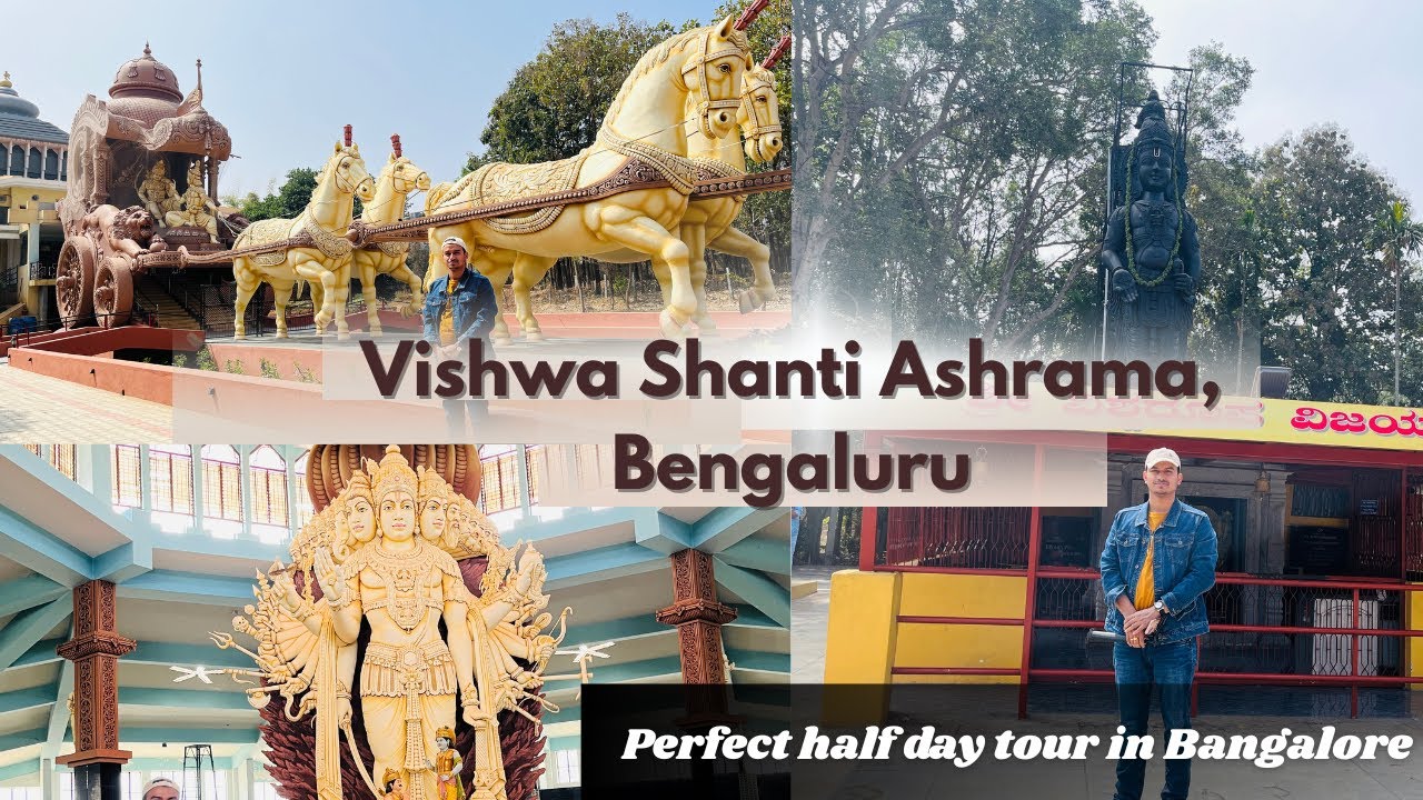 Vishwa Shanti Ashrama, Bangalore | A Peaceful Hidden Gem 🌿✨