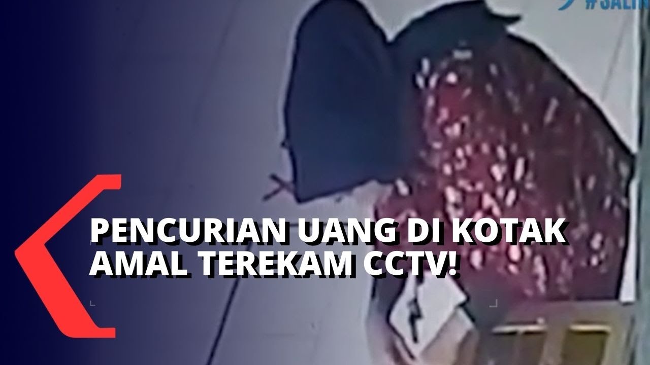 Lagi-lagi, Pencurian Uang di Kotak Amal Terekam CCTV!