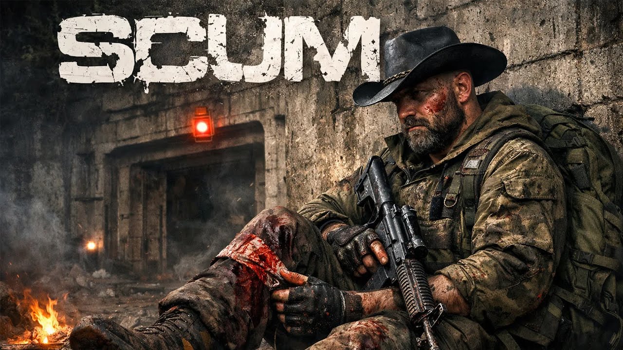 SCUM Выживание без ПОКУПОК #59 Скоростной спуск в БУНКЕР!!!