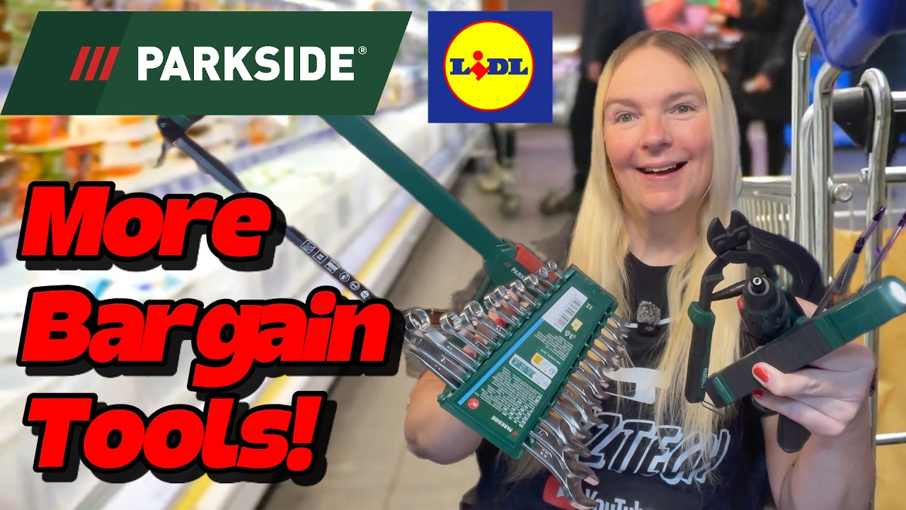 Полезные инструменты Parkside по выгодным ценам из середины ряда LIDL, июль 2026