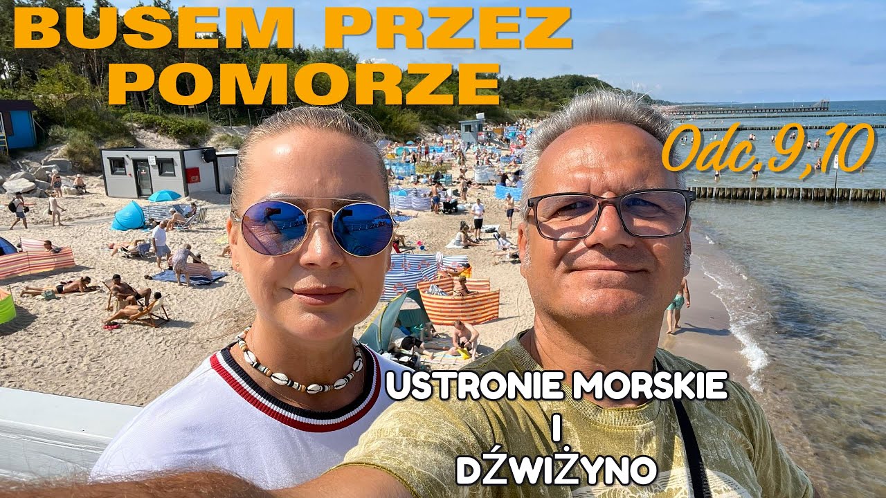 Busem VW T2a przez Pomorze odc. 9 -10 Ustronie Morskie i Dźwiżyno