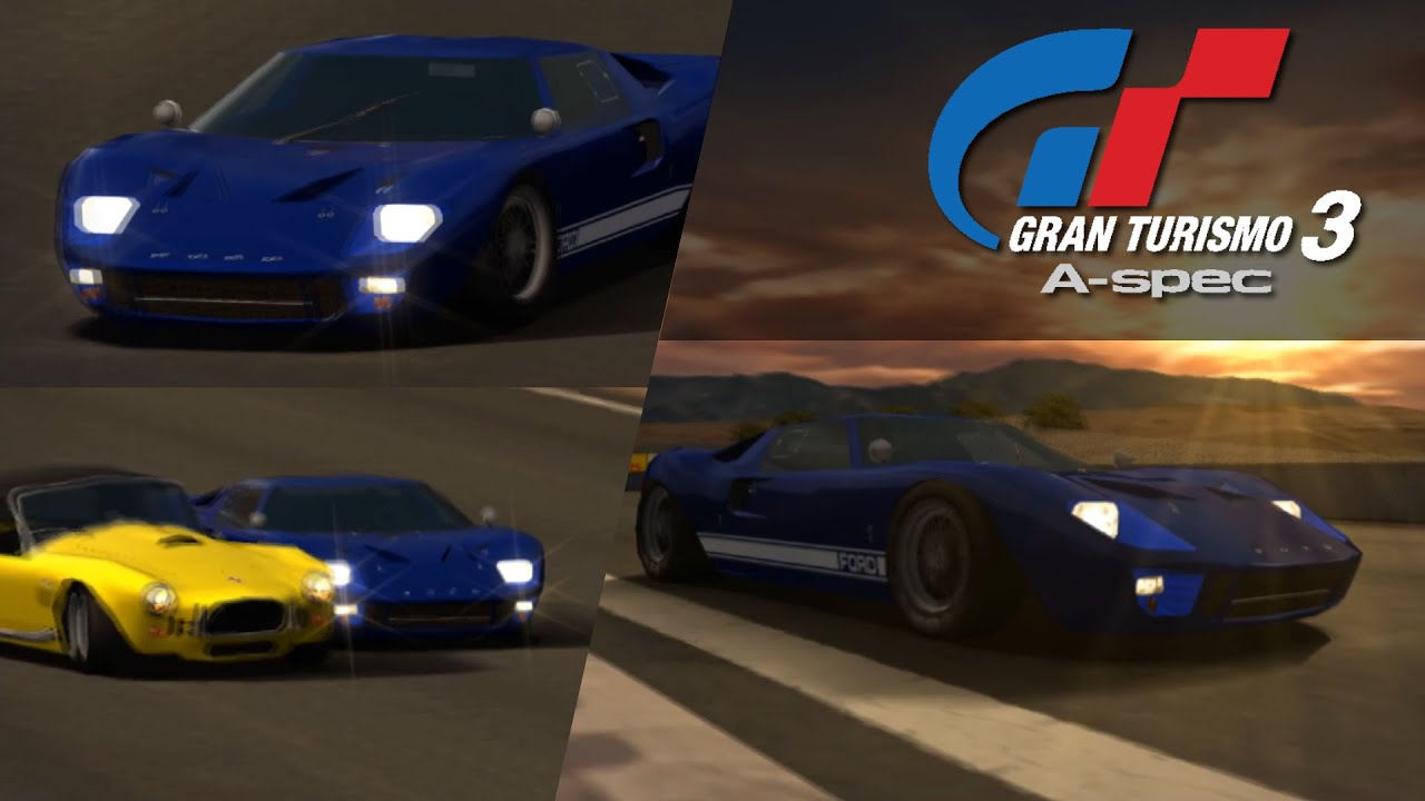 Can the GT40 beat a Shelby Cobra?! | Gran Turismo 3 A-Spec