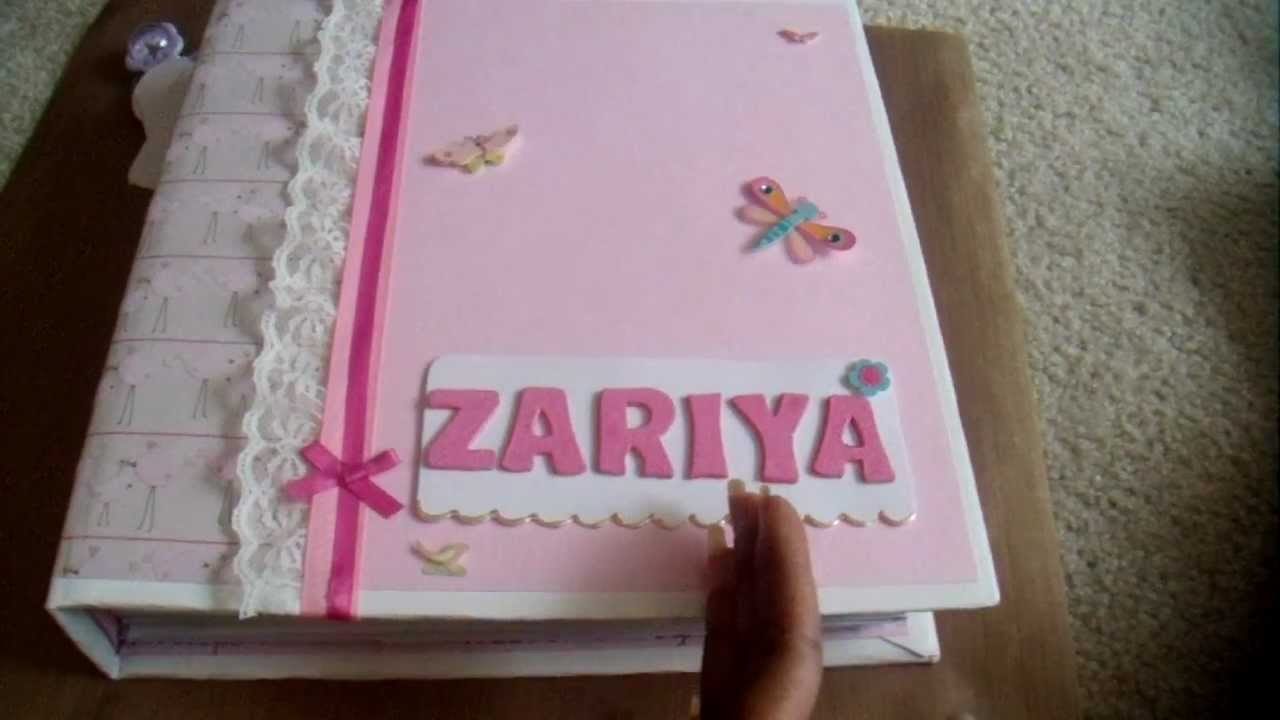 Baby Girl Scrapbook