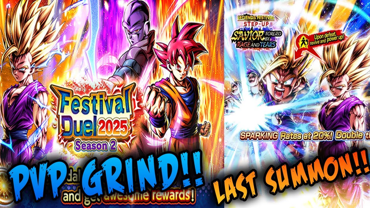 DRAGON BALL LEGENDS - SUPER SAIYAN 2 GOHAN LAST SUMMON & LIVE PVP GRIND !! #dragonballlegends