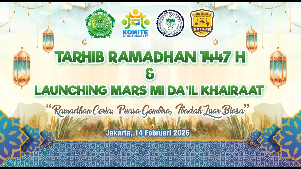 LIVE TARHIB RAMADHAN | MI Da'il Khairaat - Kalideres Jakarta Barat