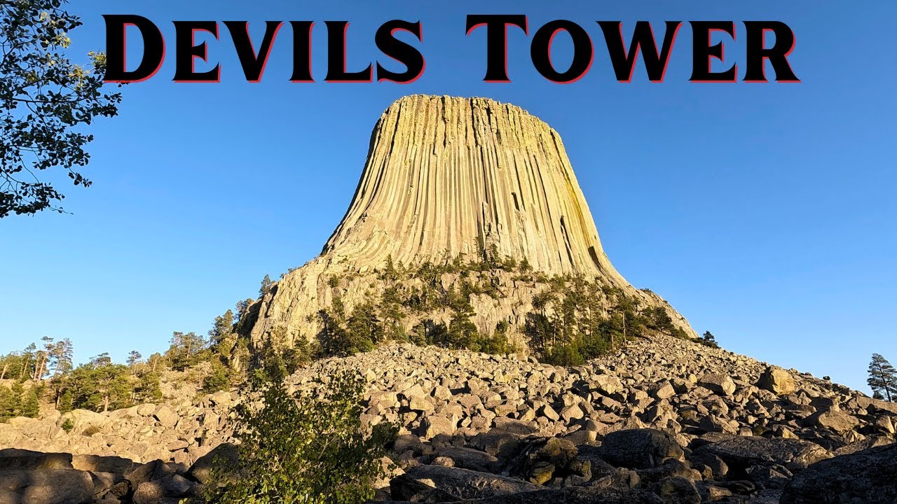 Devils Tower National Monument in Wyoming - A Natural Wonder in the USA!