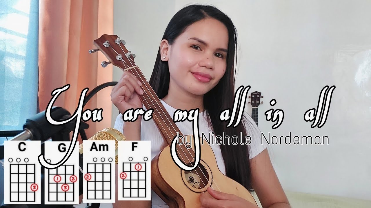 You are my all in all - by Nichole Nordeman | Easy ukulele tutorial-cover