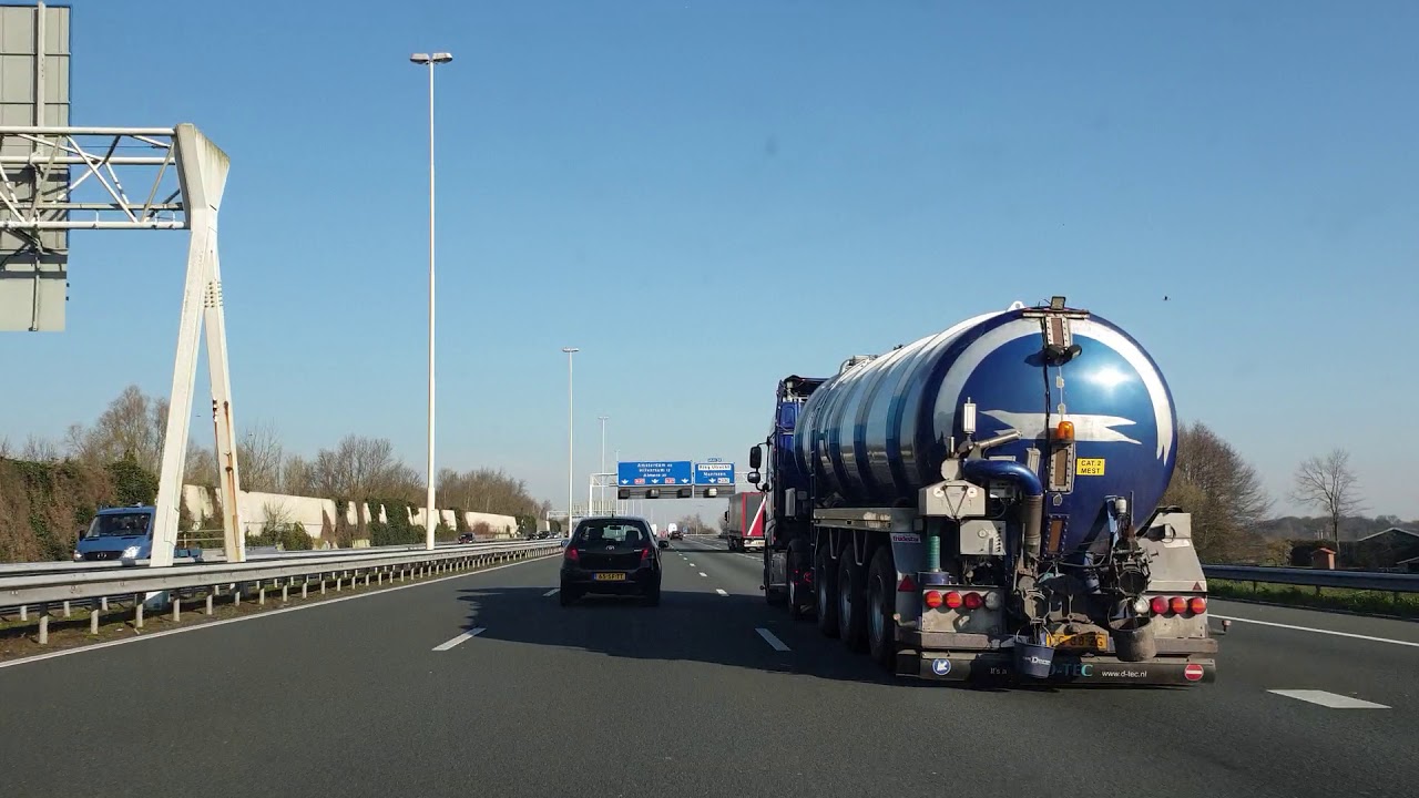 Dashcam Beelden Soesterberg 》Hilversum Via: A28 en A27.