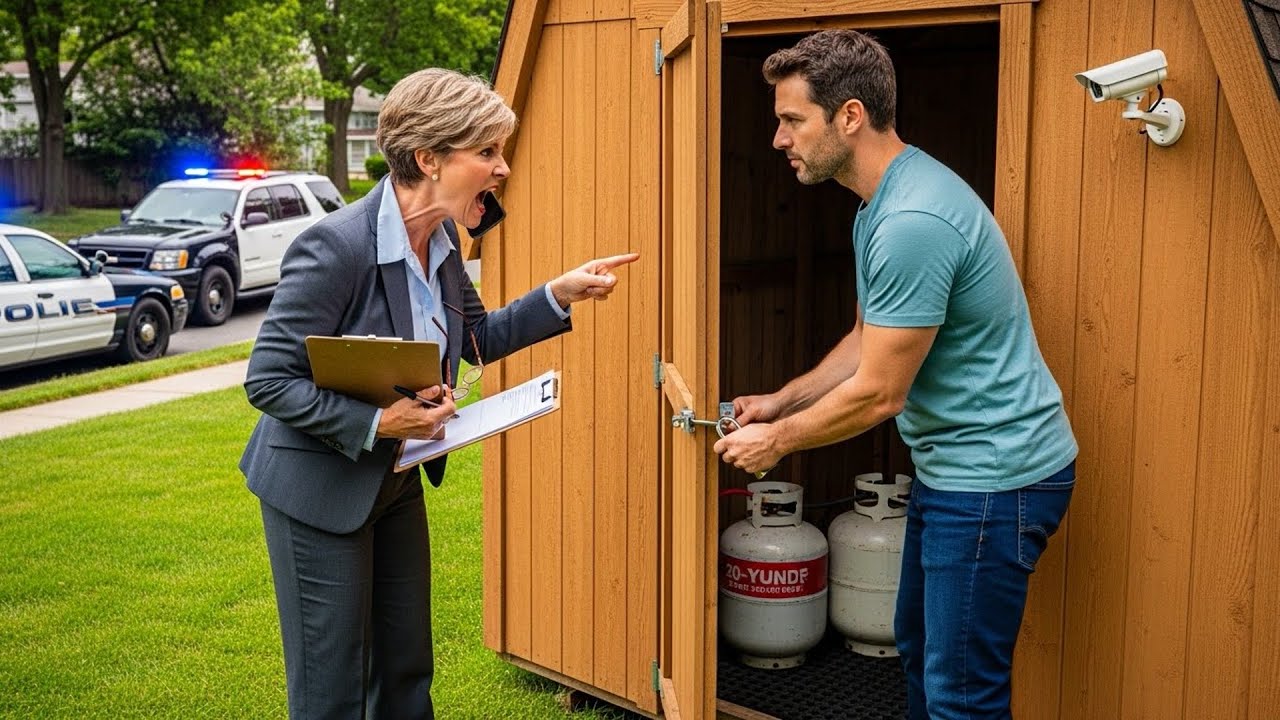 HOA Karen Demanded My Propane Today, Then Called Cops When I Locked Storage Shed