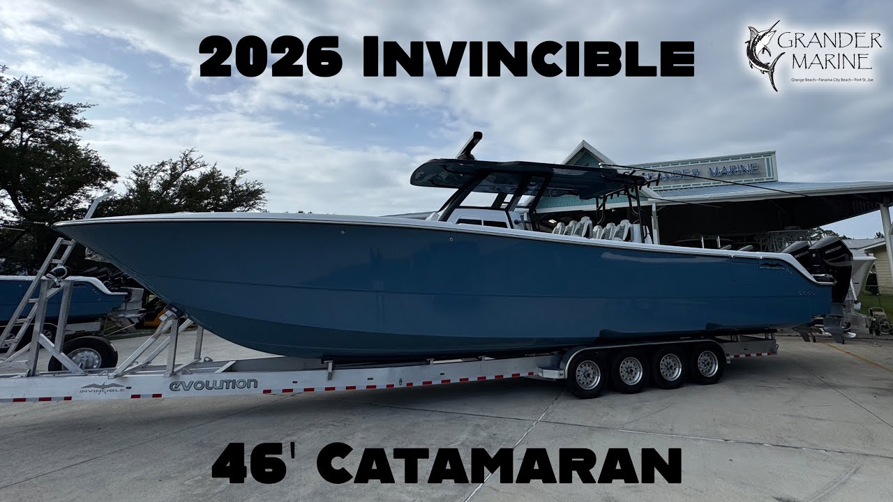 FOR SALE | 2026 Invincible 46' Catamaran 50E526 | GRANDER MARINE