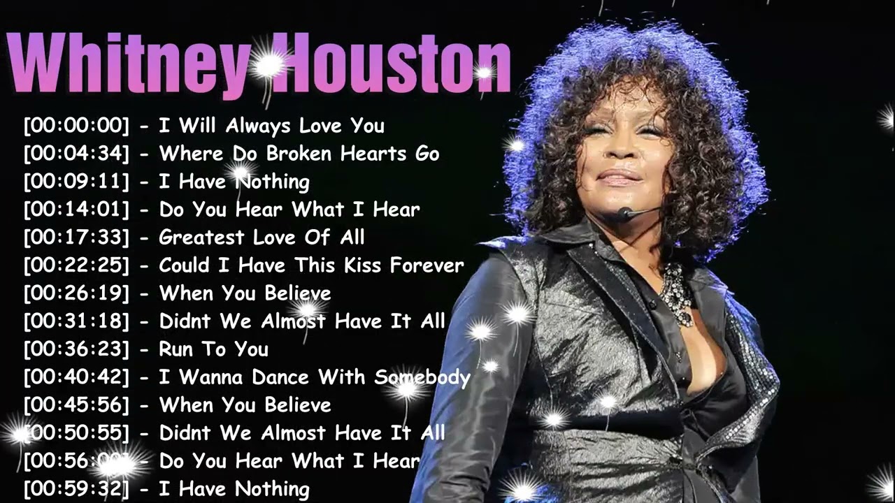 Whitney Houston Greatest Hits Playlist – Top 10 Songs That Defined a Generation