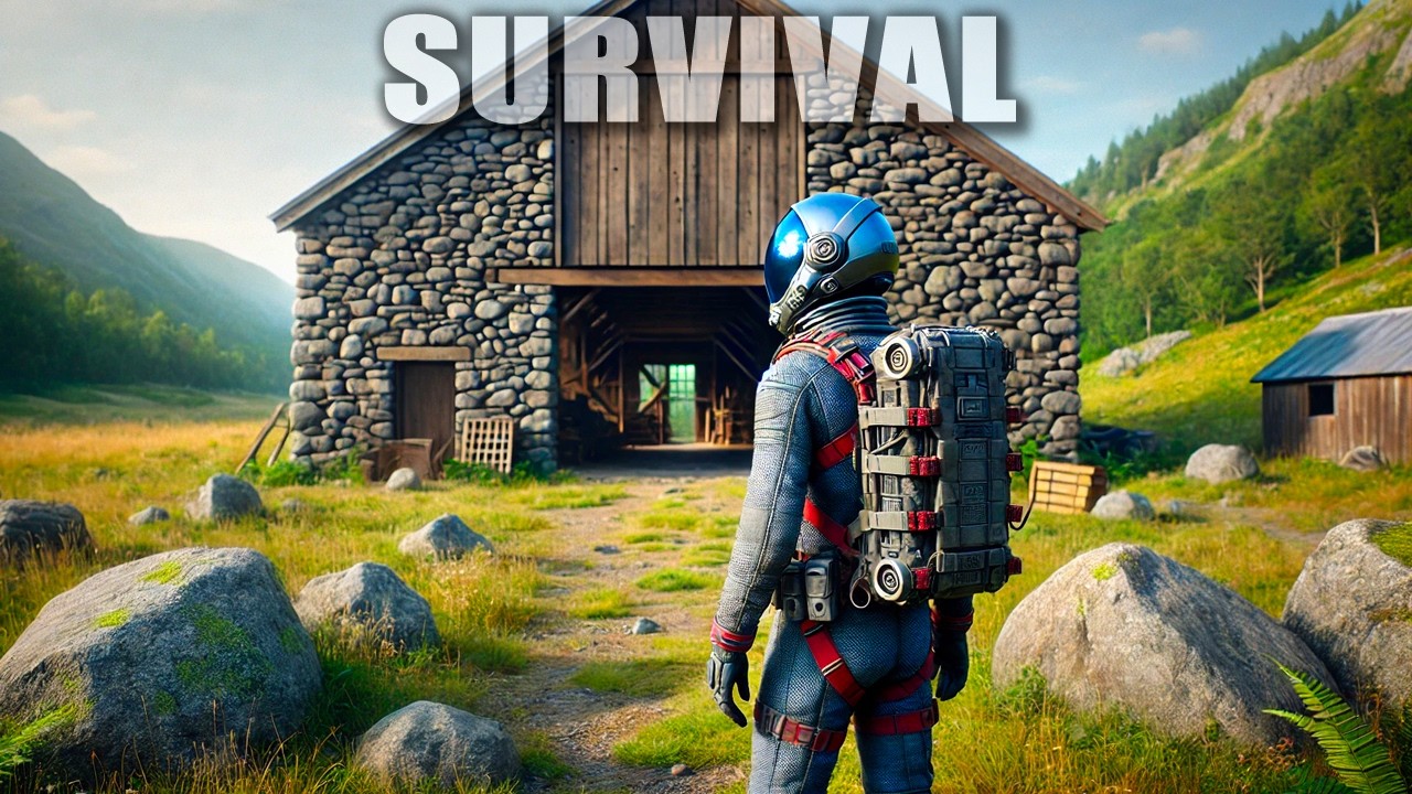 Barn! in This Ruthless Wilderness Survival - ICARUS