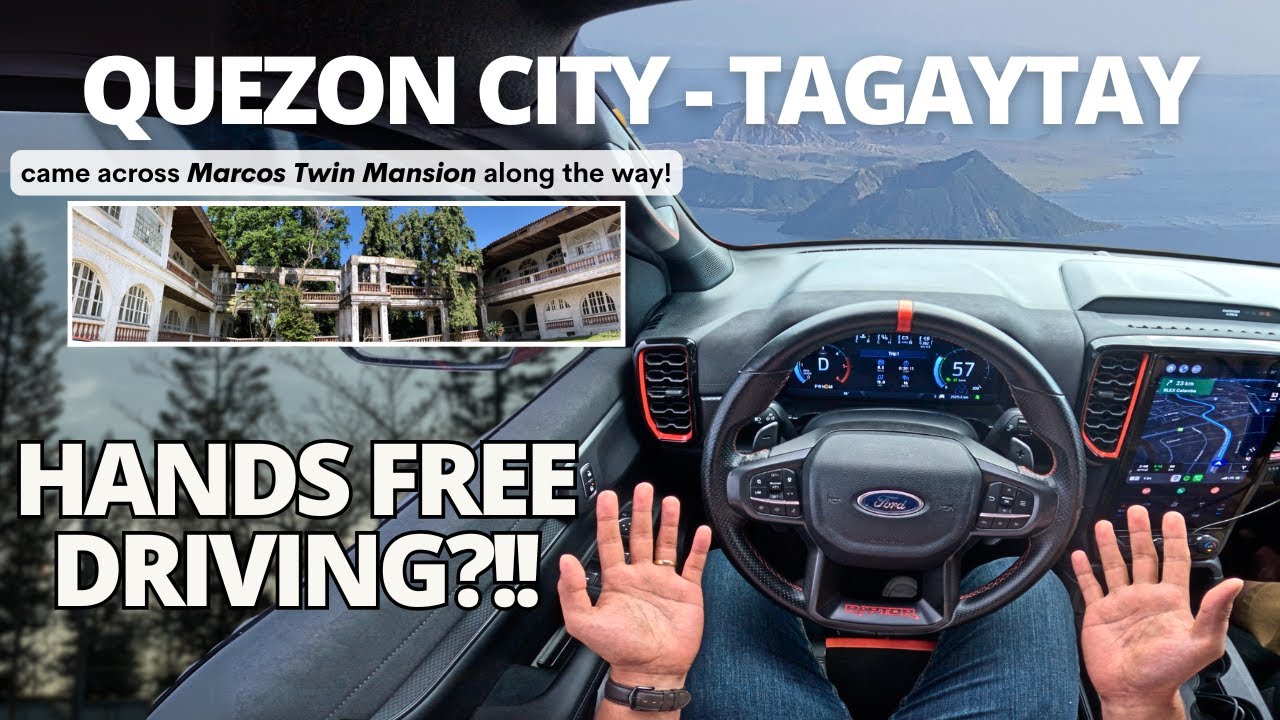 FORD RANGER RAPTOR 2024: POV Drive | Quezon City to Tagaytay