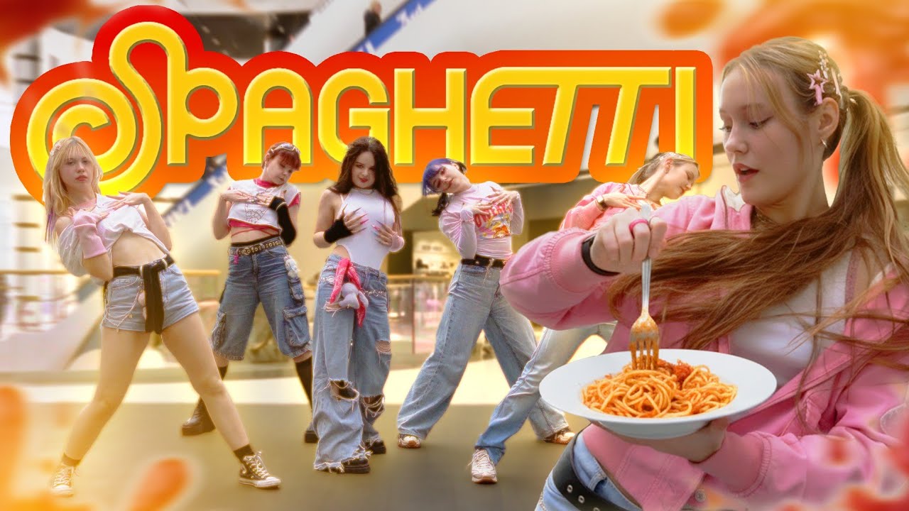 [KPOP IN PUBLIC | ONE TAKE] LE SSERAFIM (르세라핌) – 'SPAGHETTI' | 커버댄스 Dance Cover by AERIAL Ukraine