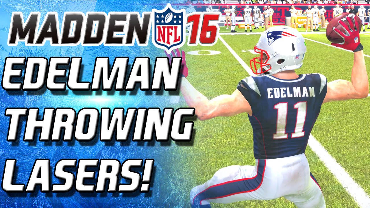 QUARTERBACK EDELMAN THROWING LASERS! - Madden 16 Ultimate Team