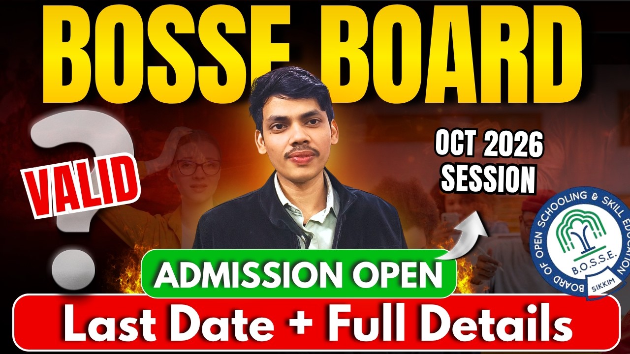 BOSSE Board Online 10th & 12th: Valid or Fake Complete Guide | BOSSE Board Admission