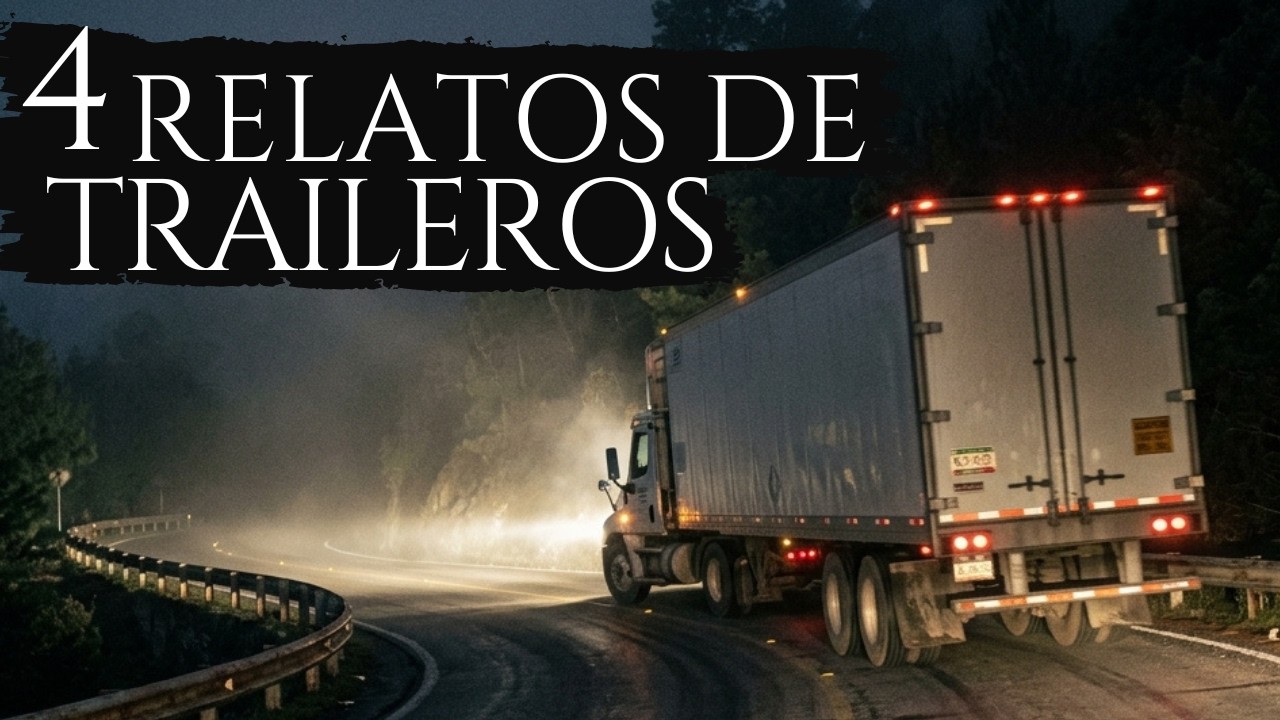 4 HISTORIAS DE TERROR DE TRAILEROS MEXICANOS