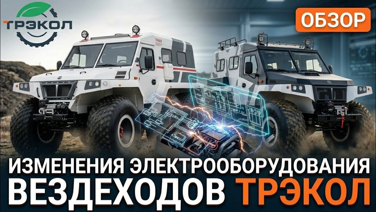 Мы переработали систему бортовой электросети вездеходов!