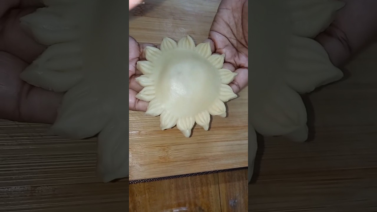 ✨নারিকেল পুলি পিঠা ডিজাইন-1✨ #shorts #pitha #design