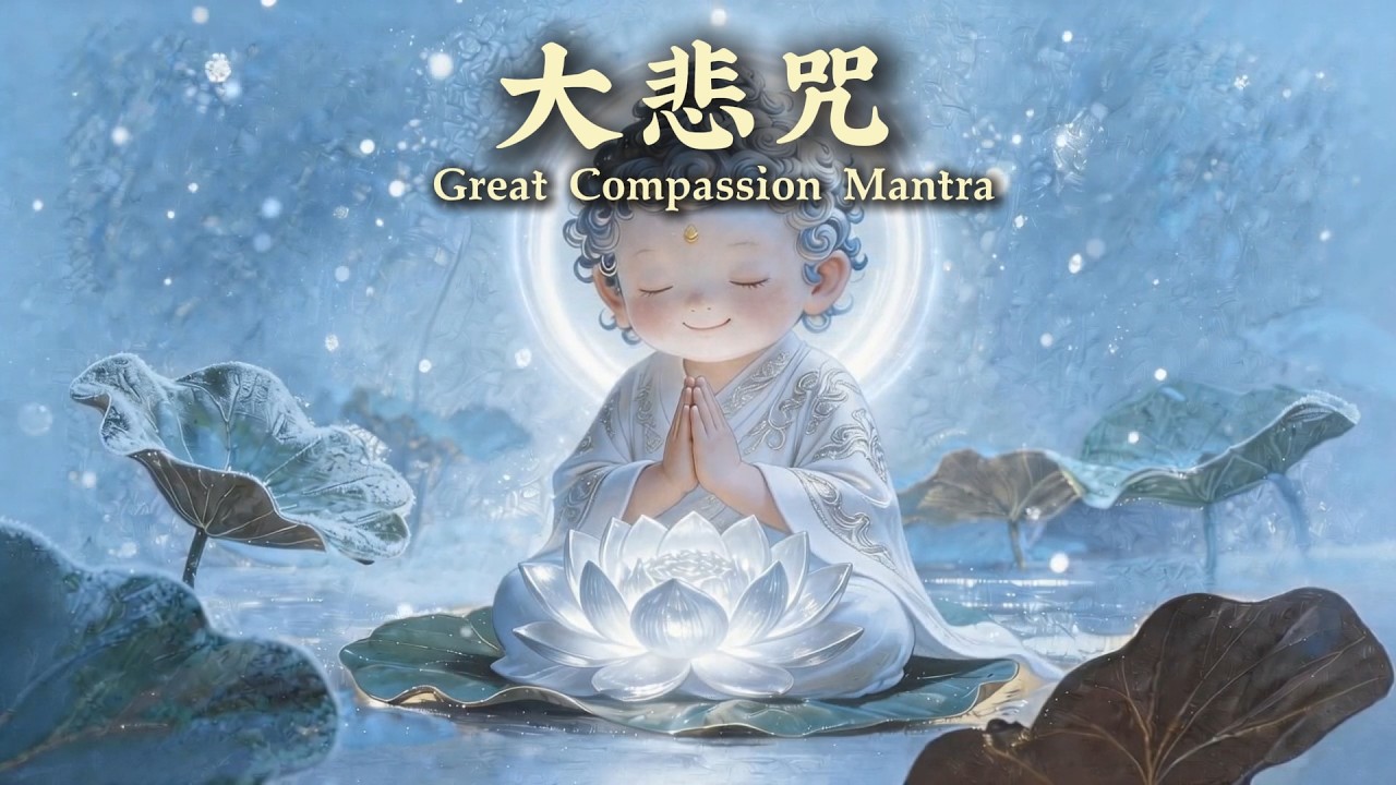 【大悲咒】清淨身心 消災延壽 觀音菩薩慈悲真言 療愈心靈 平安吉祥 莊嚴梵唄 淨化煩惱 圓滿善願 Guanyin Bodhisattva’s Compassionate Mantra