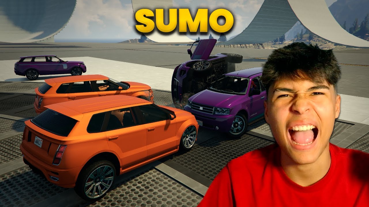 JUEGO 2 ÉPICAS PARTIDAS de SUMO! | Sumo GTA Online