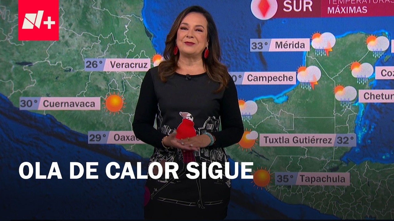 Clima Hoy en México del 2 de Marzo de 2026 con Raquel Méndez: Ola de Calor en el País
