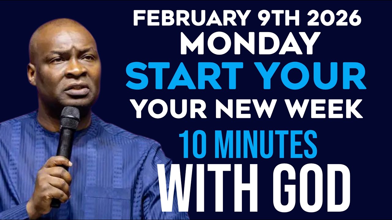 [MONDAY 9TH FEBRUARY, 2026] MORNING PRAYER |START YOUR NEW WEEK WITH PRAYER |APOSTLE JOSHUA SELMAN